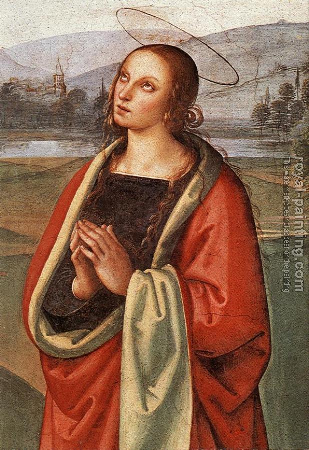 Pietro Perugino : The Pazzi Crucifixion, detail II